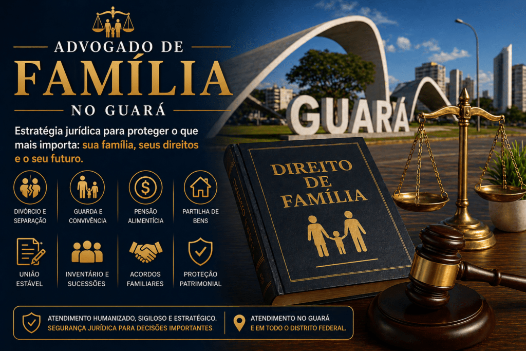 Advogado de Família no Guará