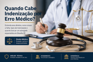 Advogado para Holding Familiar em Brasília DF 3 - Indenização por Erro Médico